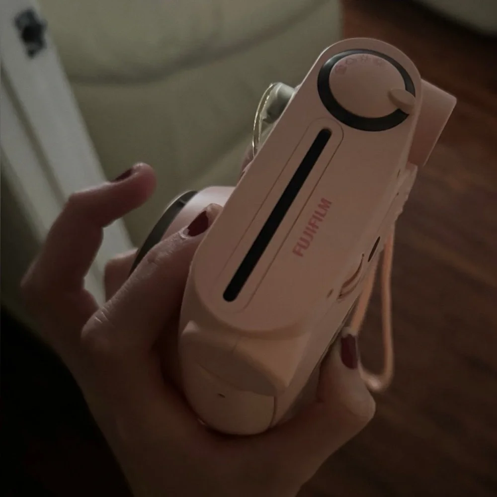 Pink Polaroid Photo printing Camera